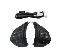 Botones de Control del Volante Para LANCER Para OUTLANDER Para ASX 2007-2011 Botón Volante Multifunción Interruptor Control Crucero(Negro)