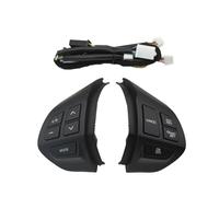 Botones de Control del Volante Para LANCER Para OUTLANDER Para ASX 2007-2011 Botón Volante Multifunción Interruptor Control Crucero(Negro)