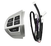 Botones de Control del Volante Para Mitsubishi Para Lancer X Para Outlander Para ASX Para Colt Para Pajero Para Sport 1 Juego De Botones Control Volante Coche Cables(Left-wire)