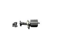 Botones de Control del Volante Para Skoda Para Superb Para Octavia Para A7 Para Karoq Para Fabia Botón Volante Multifuncional Tecla Interruptor Dirección Rodillo(1PCS Black)