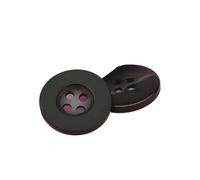 Botones De Costura 10 botones de resina 9-30 mm con cuatro ojales for suéter, camisa, costura, manualidades, álbumes recortes(Dark green,24L 15.0 MM)