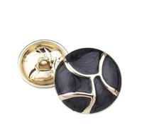 Botones de costura, 10 Uds. Accesorios de decoración de ropa abrigo de mujer de costura de Metal(20mm)