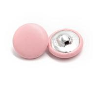 Botones de Costura Botones cubiertos de cuero con vástago for ropa, abrigo, cortavientos, sofá, botón, decoraciones coloridas DIY, 11/15/20/25/30mm, 10 Uds