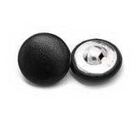 Botones de Costura Botones cubiertos de cuero con vástago for ropa, abrigo, cortavientos, sofá, botón, decoraciones coloridas DIY, 11/15/20/25/30mm, 10 Uds
