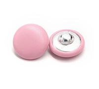 Botones de Costura Botones cubiertos de cuero con vástago for ropa, abrigo, cortavientos, sofá, botón, decoraciones coloridas DIY, 11/15/20/25/30mm, 10 Uds