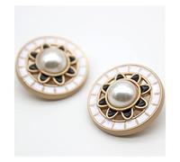 Botones de costura, Botones de metal, Botones de metal retro for manualidades, material de costura, decoración de prendas, 10 unidades(23mm)