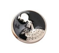 Botones de costura, Botones de perlas de flores for mujer, chaqueta, suéter, accesorios de costura hechos a mano(9,21.0 MM 10pcs)