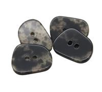 Botones de Costura Botones grandes de resina for traje cuerno, 30mm, 38mm y 44mm, for ropa, chaqueta, suéter, accesorios decorativos transparentes costura DIY