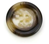 Botones de costura decorativos20 piezas botones imitación cuerno for abrigos, prendas vestir, suéteres, cárdigans, decorativos, accesorios for(14,23mm Dia.)