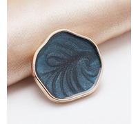 Botones de costura grandes y coloridos de 21/25/30 mm para ropa de mujer, vestido de novia, camisa, blusa, abrigo, rompevientos, suéter, decoración, azul marino, 25 mm, 5 piezas