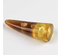 Botones de cuerno para coser, Botones de bocina resina multicolor 50 mm (10 o 20 unidades)(Brown,79L=50.0MM 20PCS：)