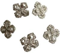 Botones De Diamante Botón De Diamantes Imitación, 5 Uds., Botones for Abrigo, Costura Decorativa for Ropa(Color02)