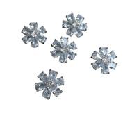 Botones De Diamantes De Imitación 5 uds botones for ropa botón abrigo costura decorativa(Color 7)