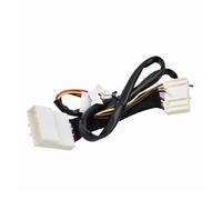 Botones De Diseño Coche Para Nissan, Para LIVINA, Para TIIDA, Control Del Volante Para SYLPHY Con Luz Trasera Roja Botón de Volante Multifunción Universal para Coche(Cable)
