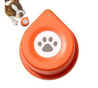 Botones de entrenamiento para perros, clics de comunicación de sonido, botones de voz reutilizables para mascotas, juguete interactivo para perros, amigos y compañeros de trabajo, 3.1 x 3.5 x 1.57