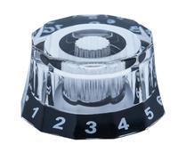 Botones de guitarra eléctrica - Dodecagon Design Smooth Turn | Piezas de guitarra baja, volumen de guitarra, gimnasta, botones estilo LP, accesorios para guitarras vintage, piezas de repuesto para