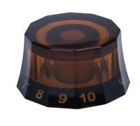 Botones de guitarra eléctrica - Estilo Vintage Dodecagon Easy Grip Perillas giratorias | Volúmenes de guitarra y bajo -Turners, repuestos para instrumentos eléctricos, botones de guitarra LP y tocador