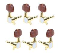 Botones de guitarra para guitarra eléctrica acústica, 3 l, cuerdas de afinación, clavijas de afinación, cuerdas de guitarra, sintonizador, cabeza de máquina