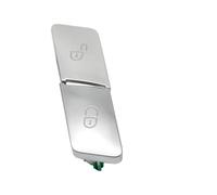 Botones De Interruptor De Desbloqueo De Cerradura Puerta Compatible Con CLS Clase W218 2012-2017 SLS Clase W197 2010-2014 Botón de Freno de Mano Conconector(Silver,Left)