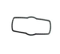 Botones De Interruptor Faro Coche Fibra Carbono, Pegatinas Cubierta Marco Decorativo Para 5 7 Series X3 X4 F10 F07 F01 F02 F25 F26 pegatinas(Carbon fiber Color)