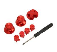 Botones de Metal D Pad ABXY Reemplazo de Aleación de Aluminio para Pro Red Design