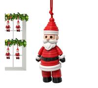 Botones de Navidad para ocio creativo, decoraciones de hogar lindas, kit de adornos de Papá Noel árbol de ángel muñeco de nieve, para adultos amigos, familia, fiesta, vacaciones, pared o porta regalos