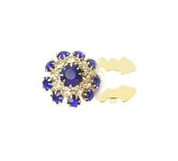 Botones de Pedrería Botones de diamantes imitación, clips botón camisa desmontables, cubierta flor decorativa, regalo for hombres y mujeres(Color 2)