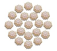 Botones De Perla 20 Piezas Decorativos Multifunción de Imitación