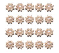 Botones de Perla para 20 Piezas Decorativos Multifunción de Imitación