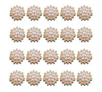 Botones De Perla Para Ropa 20 Piezas Decorativos Multifunción de Imitación