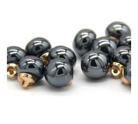 botones de perlas de alta calidad, Sewing Pearls Button Faux Pearl Shank Buttons Multicolor 10mm Pack of 20(Blu)