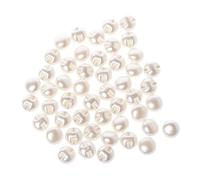 Botones de perlas de costura redondos de 50 piezas, 11MM