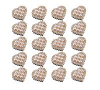 Botones de perlas para la ropa,20 Uds Decorativos Faux Multifunción | Accesorio de Decoración De Perla Falsa - Para Decoración Sombrero Uñas Costura Puño Ropa Boda Mujeres y Yo