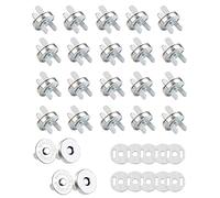 Botones de Presión Magnéticos,24 PCS Bottoni Magnetici per Borse Pernos de Presión de Imán de Metal Automatici Bottoni Fibbia Bolsas de Artesanía de Costura Fabricación de Artesanías de Cuero