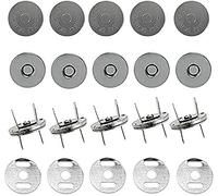 Botones de Presión Magnéticos,30 PCS Bottoni Magnetici per Borse Pernos de Presión de Imán de Metal Automatici Bottoni Fibbia Bolsas de Artesanía de Costura Fabricación de Artesanías de Cuero