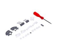 Botones de repuesto para Game Boy Advance SP, juego completo de botones, kit de reemplazo de gatillos, cruceta y botón de encendido con cortes
