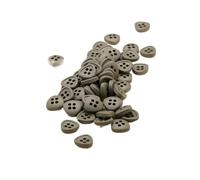 Botones De Resina 12 Uds. Botón de camisa resina for ropa cárdigan tejido suéter falda pequeña costura decorativa moda(Color 05)