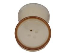 Botones De Resina 12 Uds. Botones de patrón resina transparente, botón 4 agujeros for ropa, suéter, abrigo, decoraciones Vintage, costura DIY(Khaki,18mm)