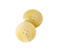 Botones De Resina 20 piezas 15-30mm imitación de cuerno vaca resina patrón Circular botón abrigo cortavientos cárdigan traje pantalones vestido(Beige,23.0mm 20Pcs)