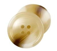 Botones de resina, Botones de resina redondos extra grandes, cuatro ojos, multicolor, varios tamaños, 70 piezas for abrigos y trajes(Khaki,23 mm-10 Pcs)