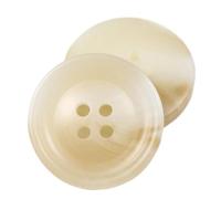 Botones de resina, Botones for abrigos de cuatro ojales con estampado resina, multicolor, varios tamaños, 60 piezas(Beige,23 mm-10 Pcs)
