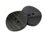 Botones De Resina Botones irregulares de resina for ropa, 12 Uds., 2 agujeros, plástico decorativo, cortavientos, camisa, suéter, costura(Color 1,31mmX34mm)