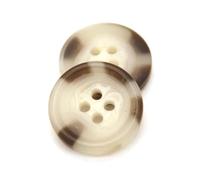 Botones de resina de 15 mm a 25 mm para ropa, hombres, abrigos, suéteres, chaquetas, botones decorativos, accesorios de costura,Beige,20mm