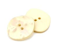 Botones de resina irregulares de 2 agujeros, ideales para decorar ropa, como botones de plástico, para hacer tú mismo cortavientos, camisas y suéteres.,color 4,31 mm x 34 mm, 20 piezas