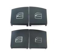Botones de ventanilla Para Clase E E200 A B W204 C W212 W242 W246 W166 W176 4 Uds Tapa De La Cubierta Del Interruptor Ventana Eléctrica Coche Accesorios para coche