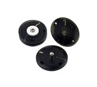 Botones Decorativos 20/30 Uds. Botones a presión de resina blanco y negro 18/21/25mm cierre Invisible for mujer abrigo chaqueta accesorios for suéteres(02Black,18mm-20Pcs)