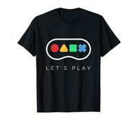 Botones del Mando Let's Play Game Gamer Life Classic Camiseta