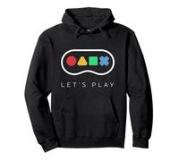 Botones del Mando Let's Play Game Gamer Life Classic Sudadera con Capucha