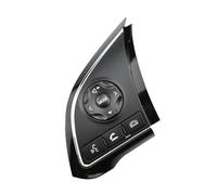 Botones del volante Botón Interruptor Control Crucero Bluetooth Volumen Audio Volante Para Mitsubishi Para Outlander 2013-2019 Para Xpander 2016-2019 Botones multifunción volante(Izquierda)