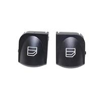 Botones Elevalunas 2 Uds., Cubierta De Interruptor Ventana, Compatible Con For Mercedes W203 C-CLASS, Tapas Consola Botón Eléctrica C320 C230 C240 C280